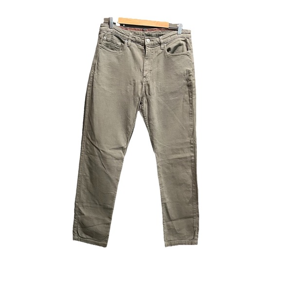 American Giant Green Roughneck Stretch Canvas Men's Pants Size 32W 32L